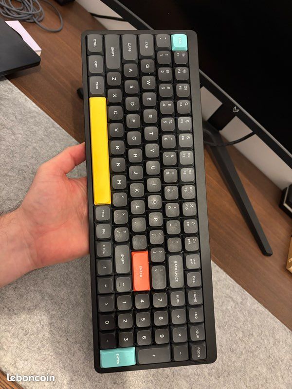 Le clavier NuPhy Air96 V2 QMK en précommande à partir de 130 dollars