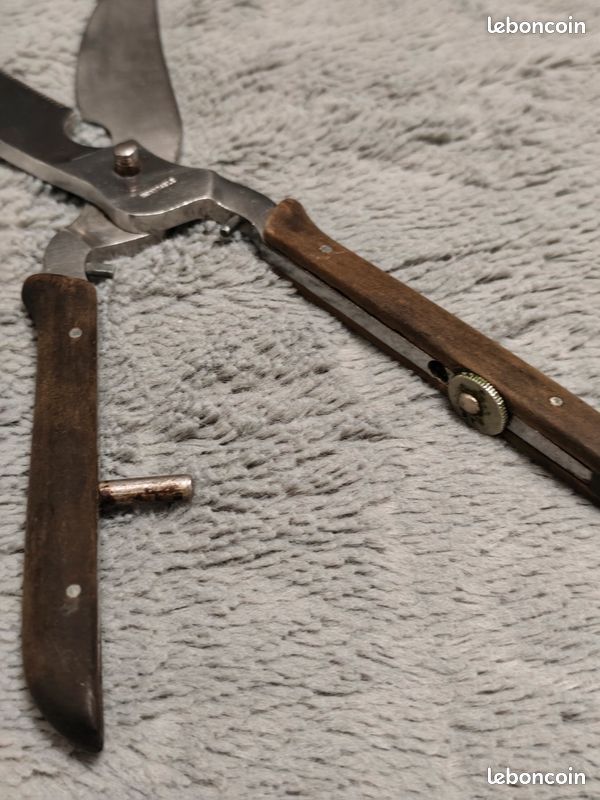 Sécateur à Volaille Inox De Luxe BATIL - Garantie 1 An, Code 3497, Neuf En Emballage