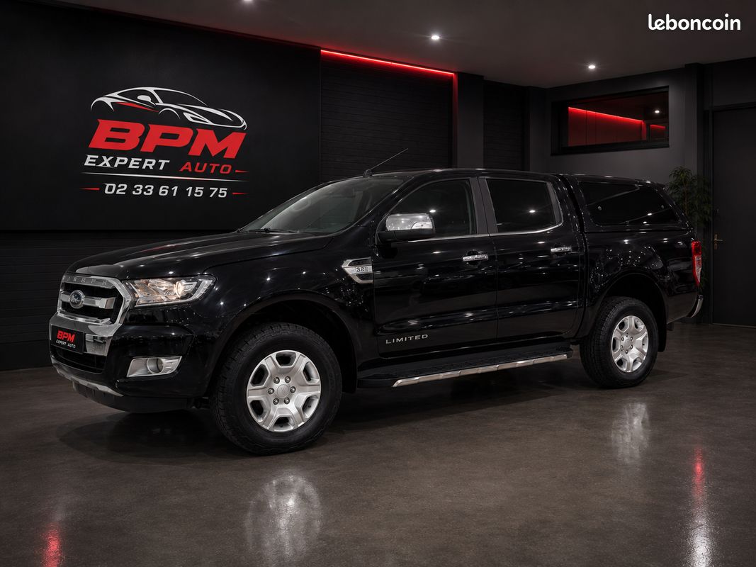 Ford Ranger 3.2 TDCi Wildtrak -*CUIR*GPS*RÉGULATEUR DE COMMANDE*CAMÉRA*CAPTURE DE REMORQUAGE DE 3 500 KG.5place carte grise 107000km (image 1)