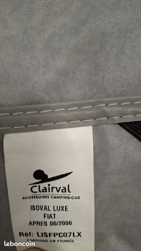 Isolant extérieur CLAIRVAL Isoval Luxe Fiat Ducato – Camping-car / Fourgon aménagé (image 3)