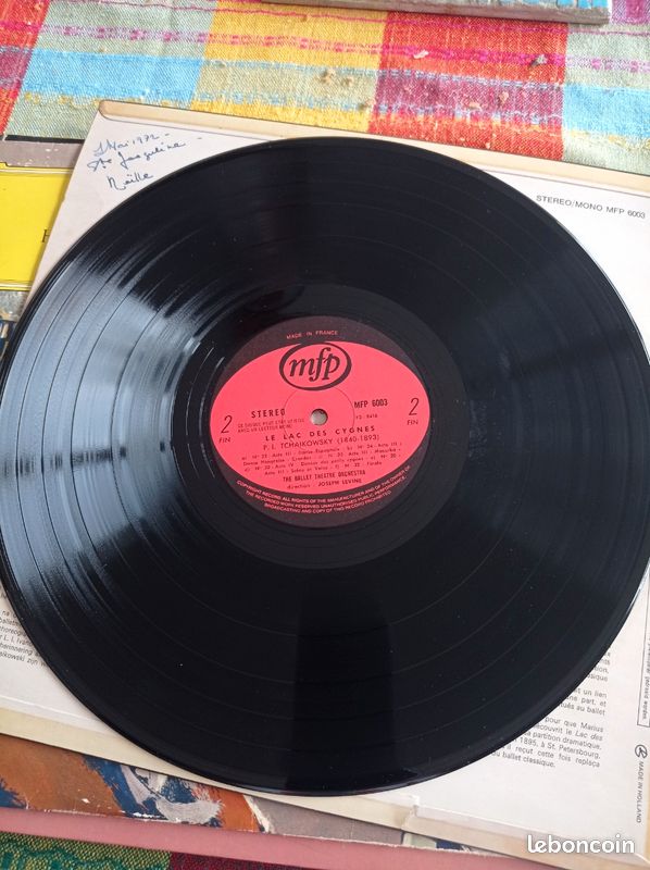 Vinyle 33 t le lac des cygnes Tchaïkovsky mfp (image 7)