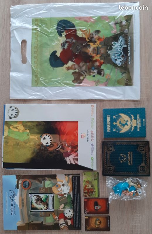 Sac complet Ankama Convention #4 de 2009 (Dofus, Wakfu, Boufbowl) (image 1)