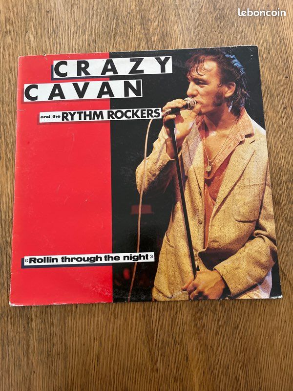 CRAZY CAVAN Vinyle 33t (image 1)