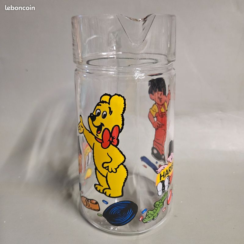Service à orangeade Haribo vintage / carafe et 3 verres (image 5)