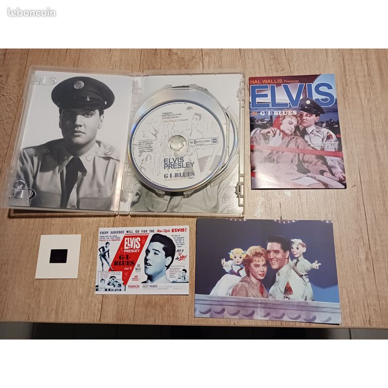 Hal wallis presents elvis presley in gi blues 3 cd set + 4 bonus  112 outtakes et autres inédits (image 3)