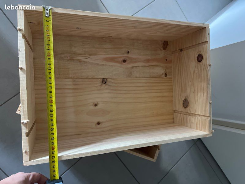 Caisse en bois à vin grande contenance (image 4)