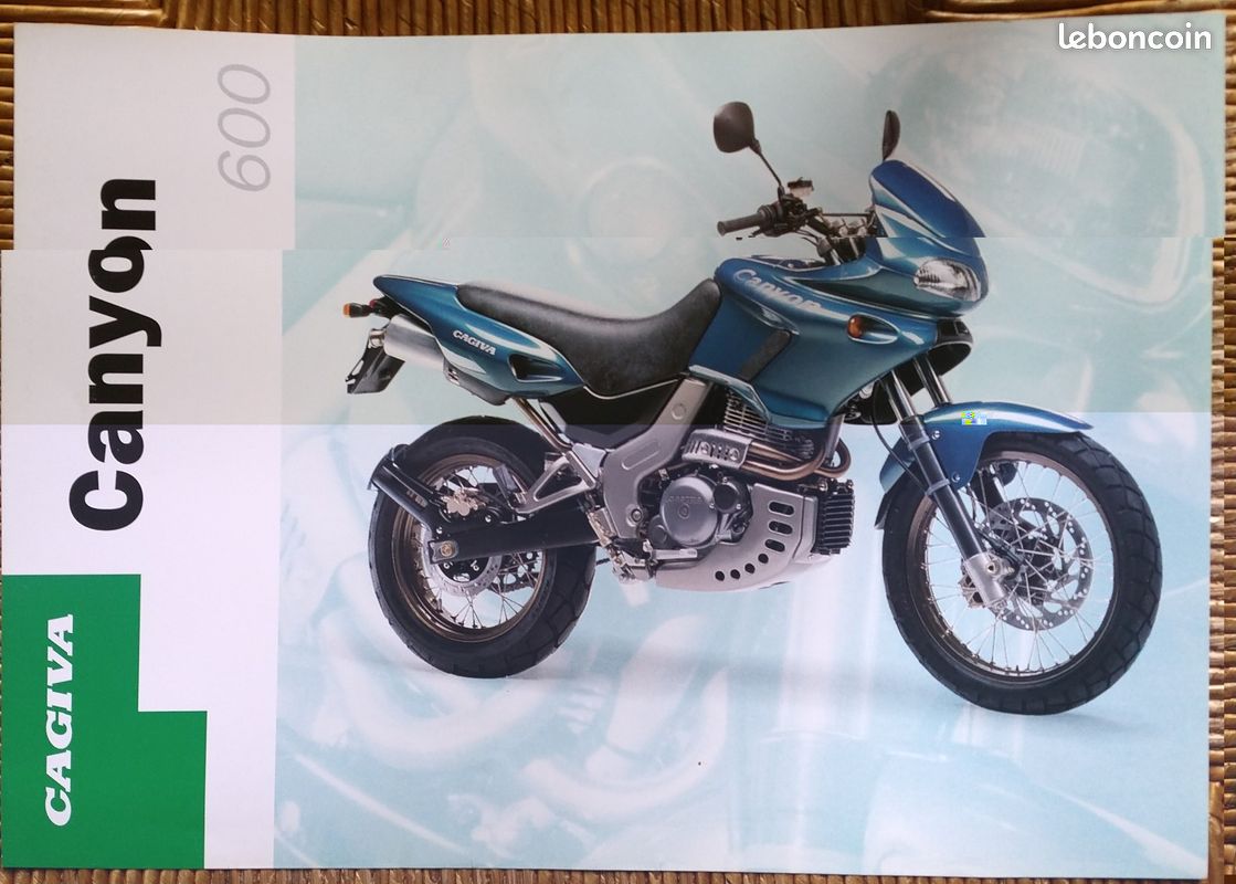 Cagiva 600 canyon - plaquette commerciale (image 1)