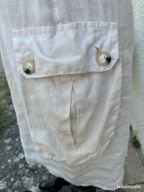 Robe en lin écru (image 4)