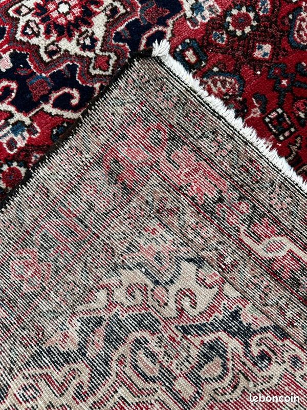 Zanjan Tapis Persan Fait Main En Laine Orient 167X105 CM Rouge