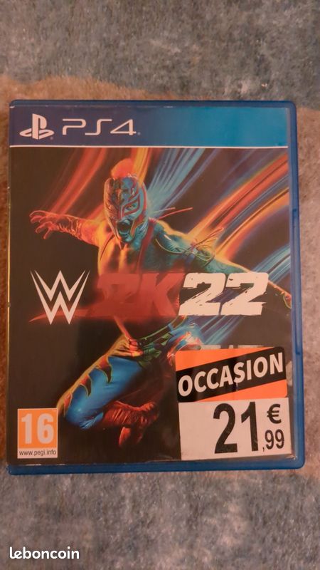 Jeu WWE 2K22 – PlayStation 5 – Neuf Sous Blister – Version Française