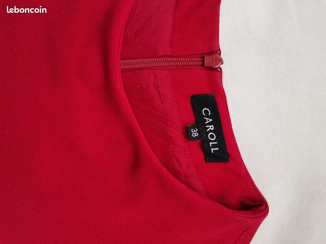 Robe rouge Caroll (image 8)