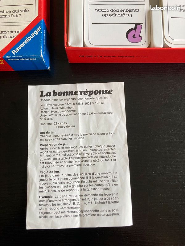 Jeu la bonne réponse Ravensburger (image 4)