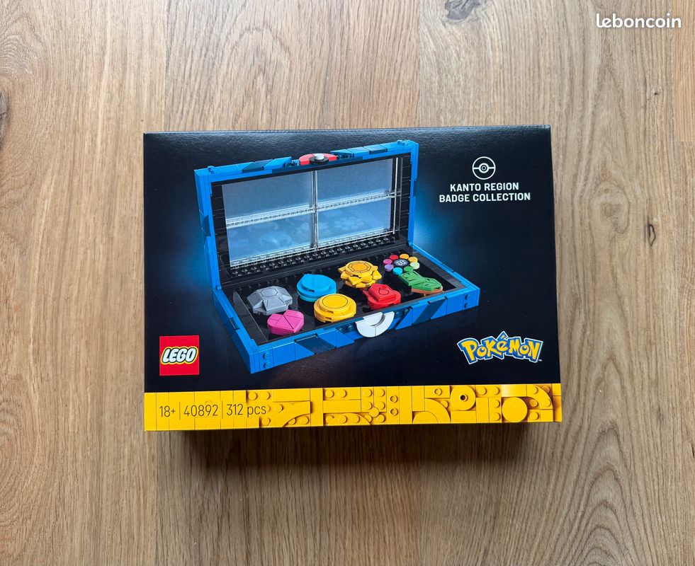 Lego 40892 Collection de badges de Kanto Neuf (image 1)