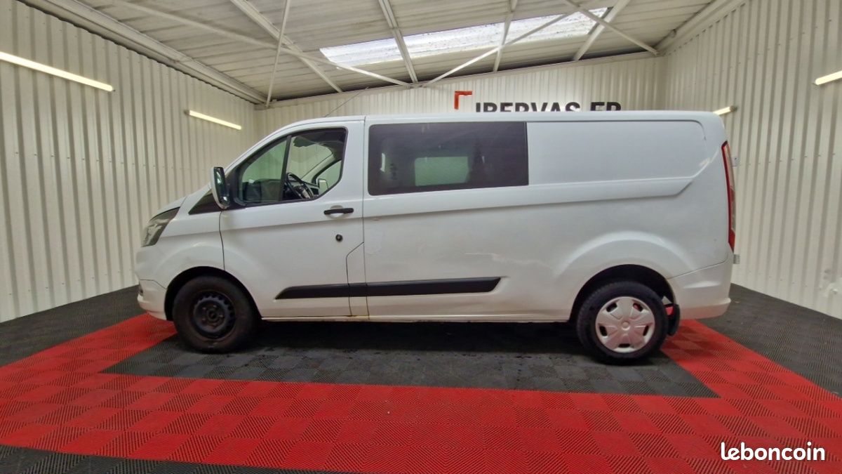 Ford Transit Custom CABINE APPROFONDIE L2H1 2.0 Ecoblue 130 Trend Business (image 8)
