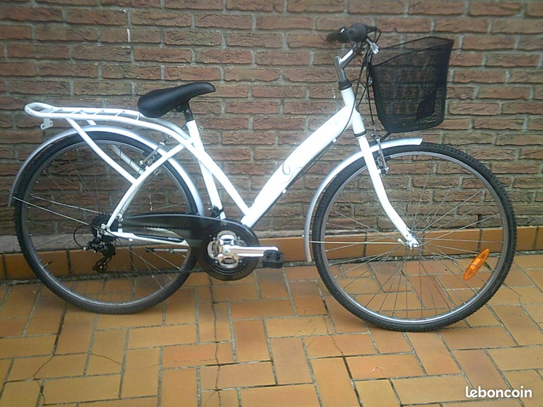 Vélo électrique De Ville Noir - Adulte, Très Bon état, 35 Km/h