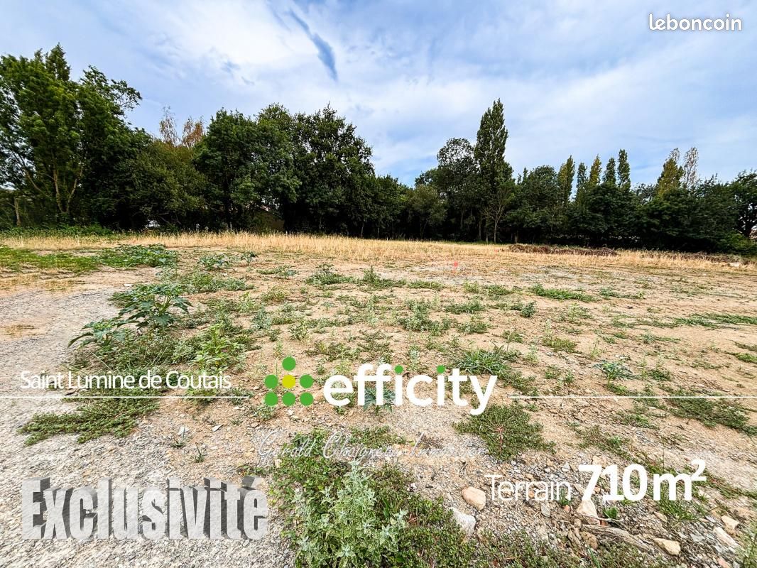 Terrain 710 m² Saint Lumine De Coutais · à Saint-Lumine-de-Coutais · 79 200 €
