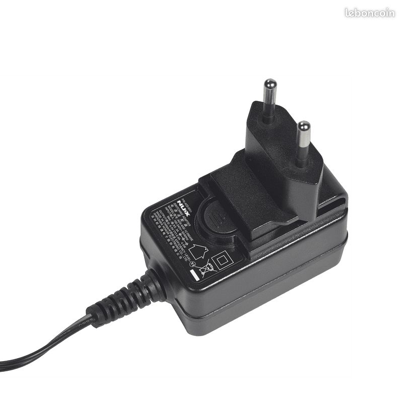 Alimentation 9V 500mA Centre Négatif NUX ACD006A (image 1)