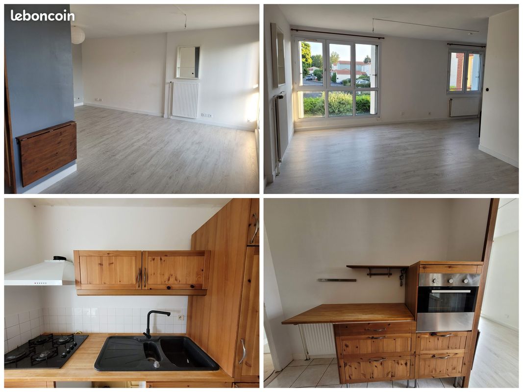 Appartement 3 pièces 68 m² · à Rezé · 68 m² · 755 €