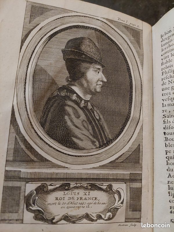 Mémoires de Philippe de Comines (édition 18éme) (image 4)