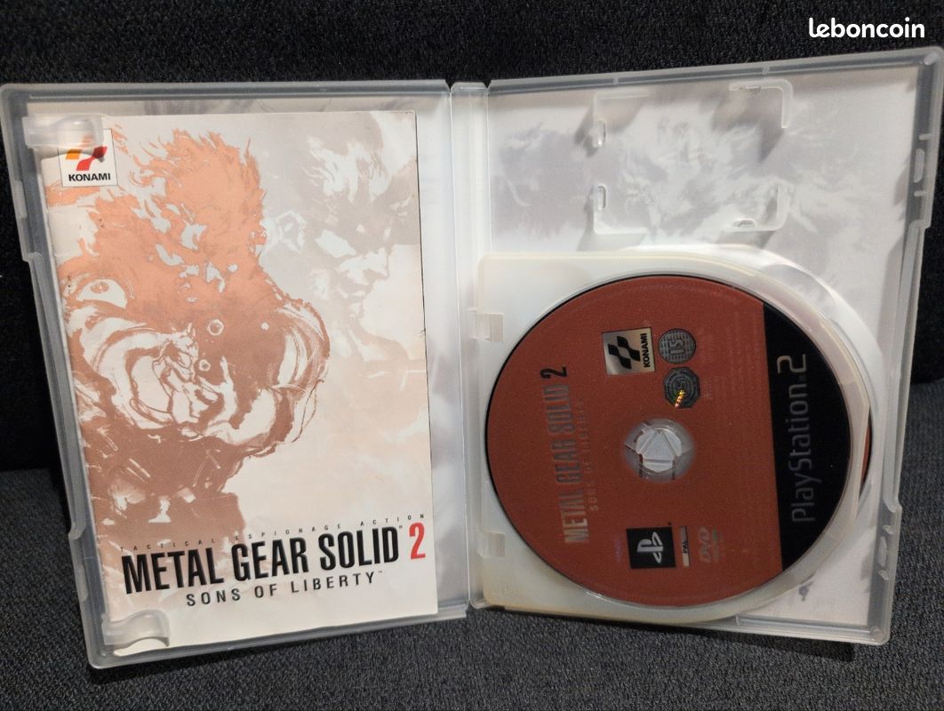 Metal Gear Solid 2 - PS2 - complet (image 2)