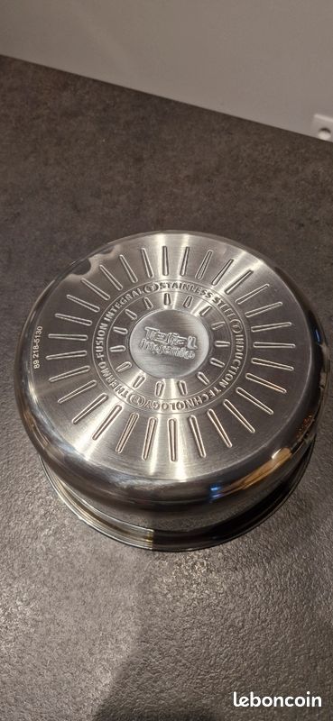 Tefal-L9252244-Ingenio Preference Casserole 22 cm Inox Non Revêtue Tous