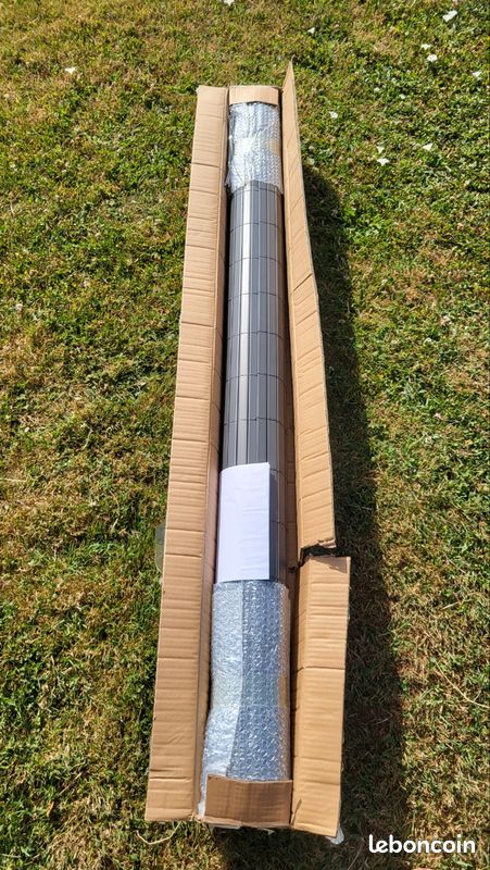 Canisse PVC gris anthracite neuve (image 2)
