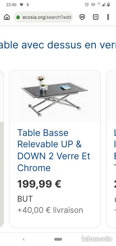 Table salle a manger ou table basse (image 1)