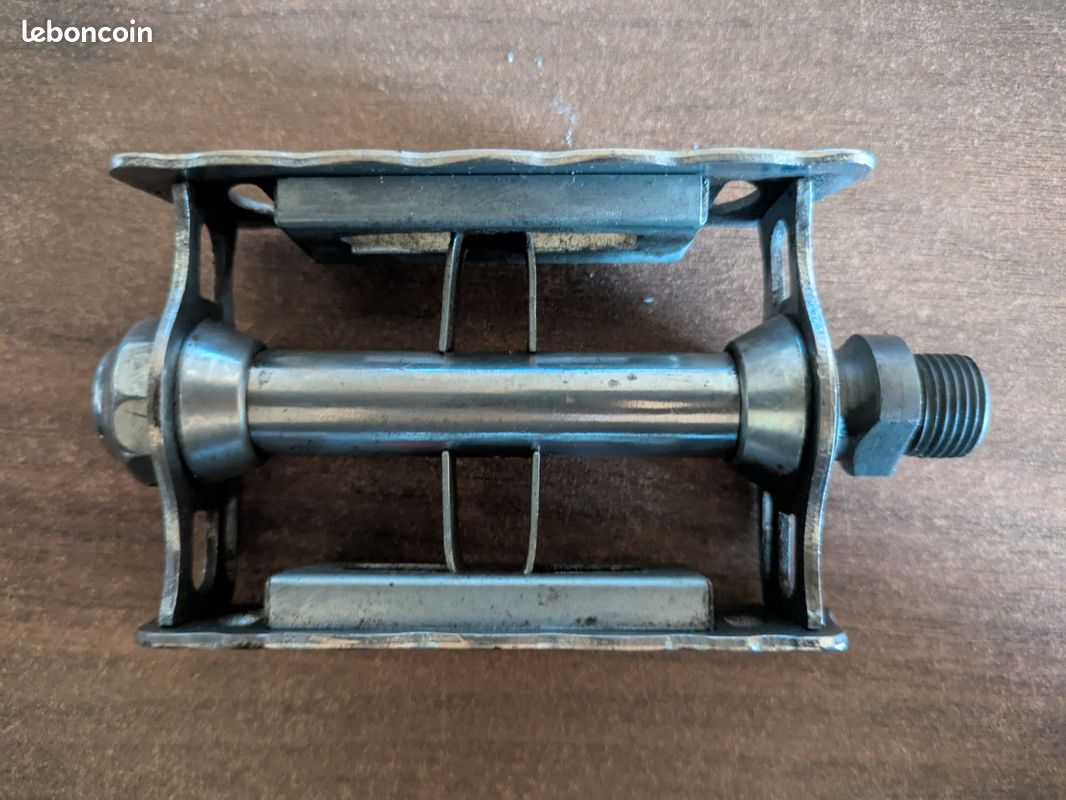 Pédales De Vélo Vintage LYOTARD - Duraluminium Pour Peugeot, Herse, Course