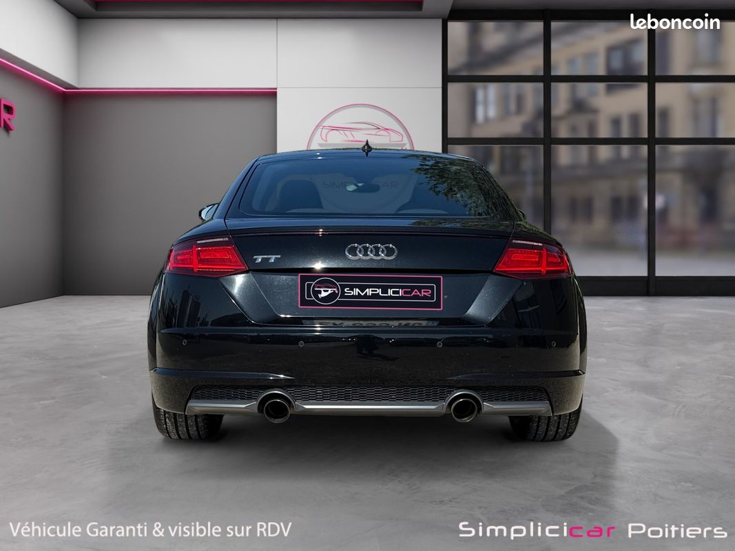 AUDI TT III COUPE 1.8 TFSI 180 S TRONIC 180Ch Entretien Audi Complet CarPlay Virtual Cockpit Garantie 12 mois (image 7)
