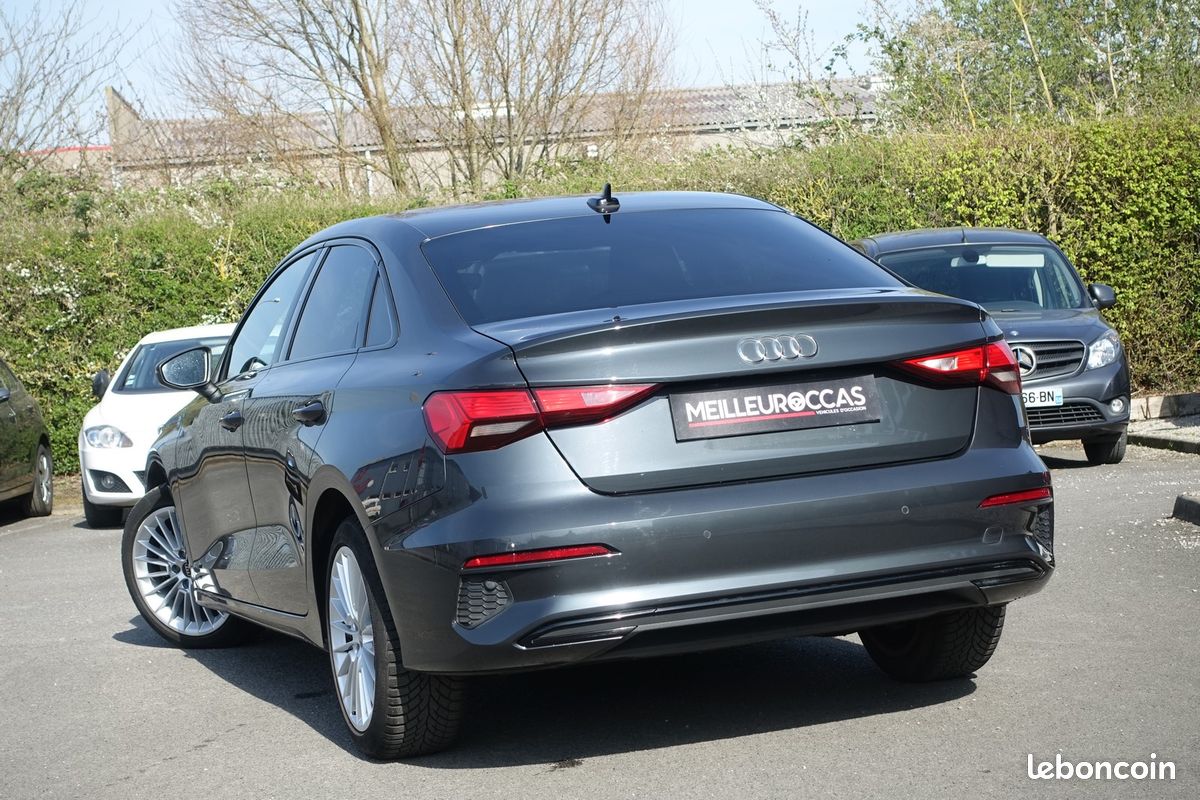 A3 Berline 30 Tfsi Virtual cockpit/Sièges sport chauffant/GPS Europe/Carplay/LED/1*Main/Garantie 12 Mois (image 3)