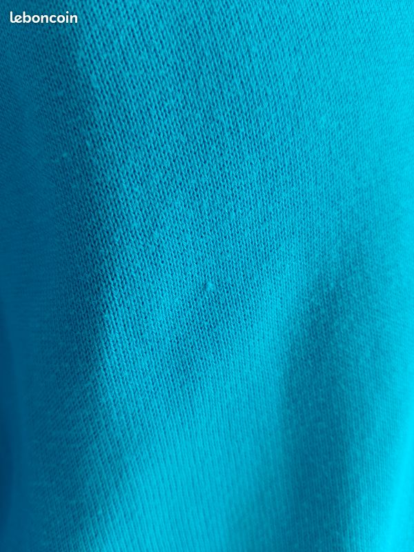 Pull col V bleu turquoise Gap taille M/M, taille française L (image 10)