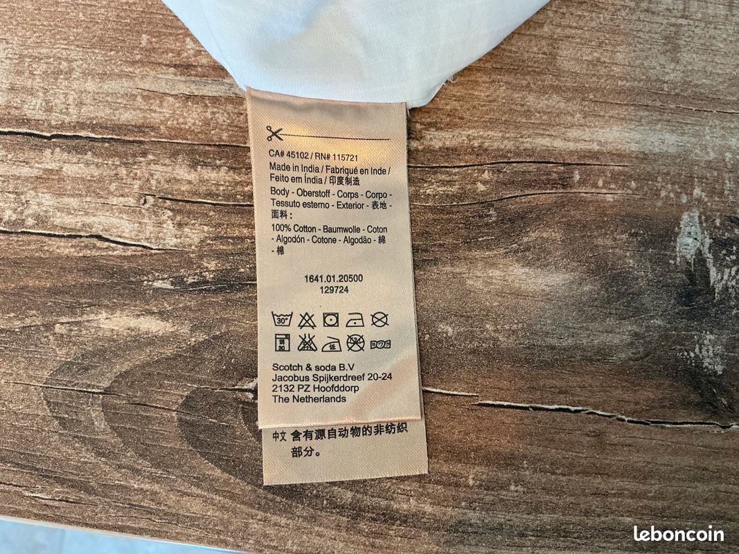Chemise coton Scotch & Soda neuve (image 14)