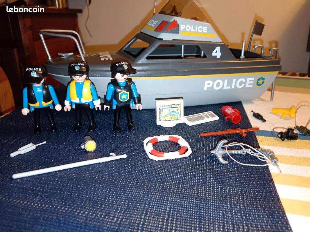 Playmobil Bateau de police (image 2)