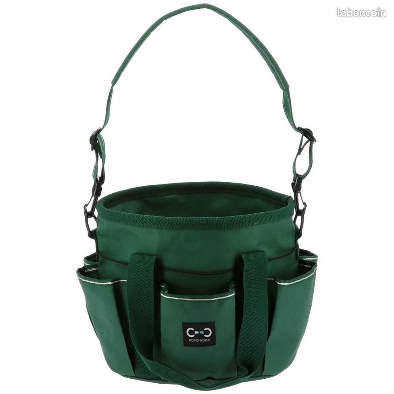 Sac de pansage vert sapin cheval NEUF Imperial riding (image 1)