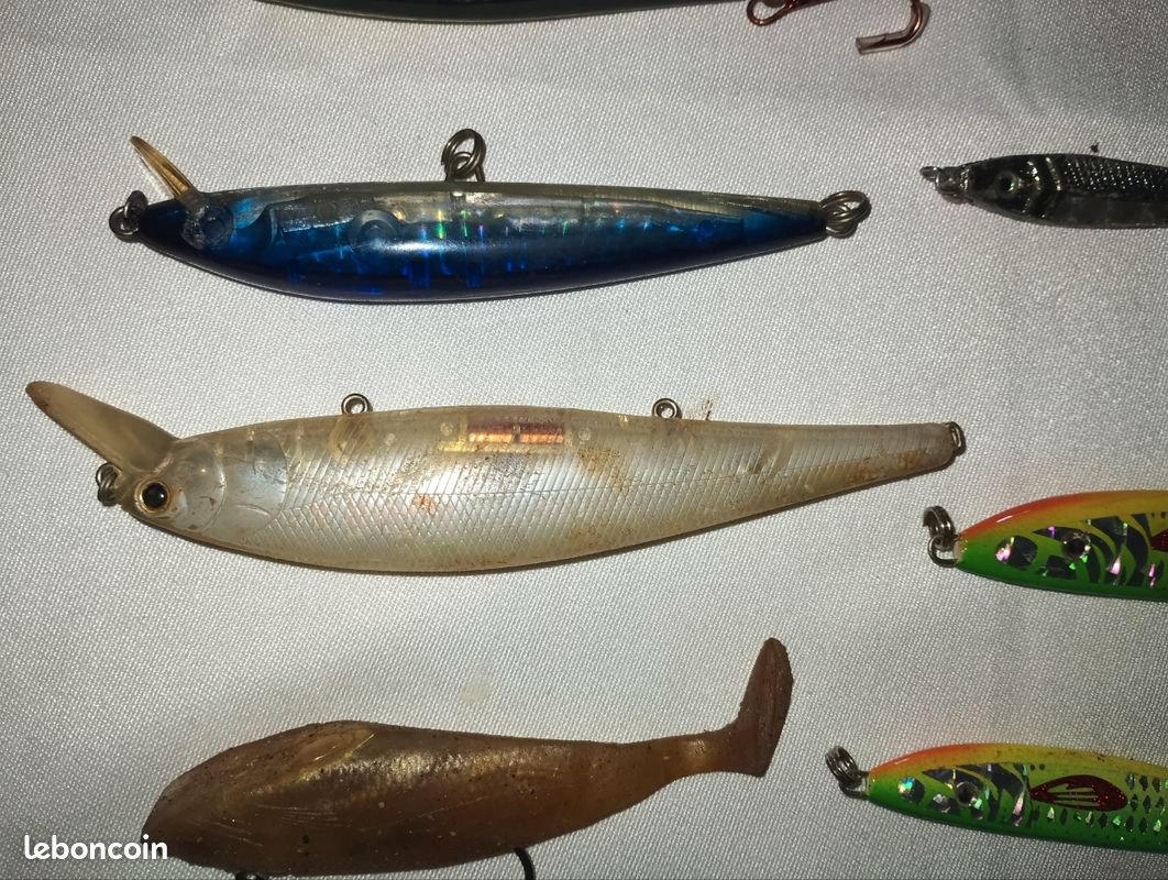 Leurre de pêche vintage des années 1980 : leurre Mann's Deep Diving
