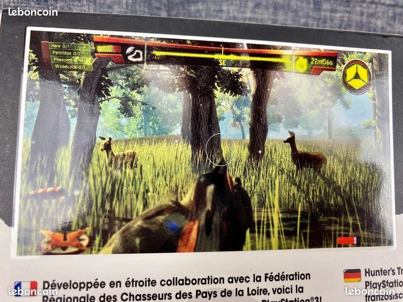 Hunter's Trophy + Fusil+ Stand De Tir PS3