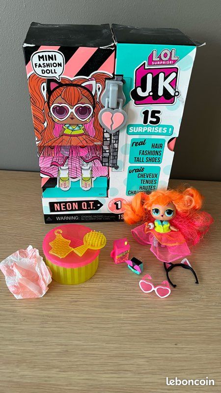 LOL J.K mini poupée lol surprise fashion doll (image 3)