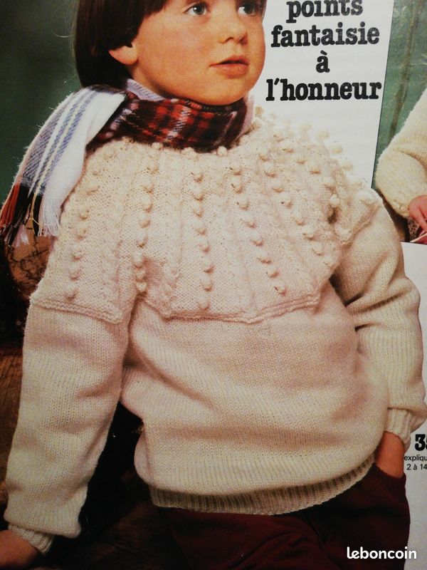 Catalogue Ancien TRICOTS 76 N°1 Spécial Rentrée - Occasion, Modèles Variés De Tricot