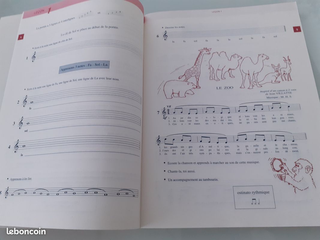 Ma 1ère année de Formation Musicale Siciliano (image 2)