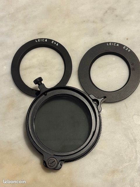 Filtre Polarisant Universel Leica Pour M - 13356, Verre, Made In Germany