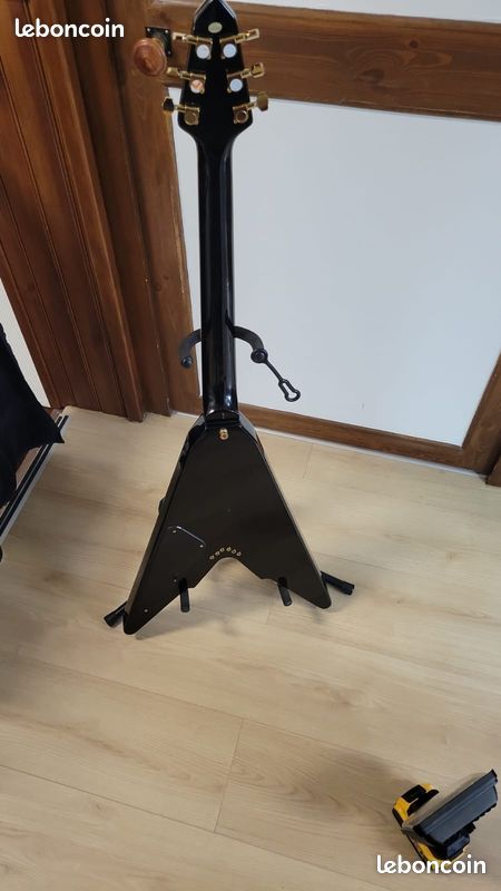 Guitare Custom Cyber Flying V vintage (2019) (image 2)