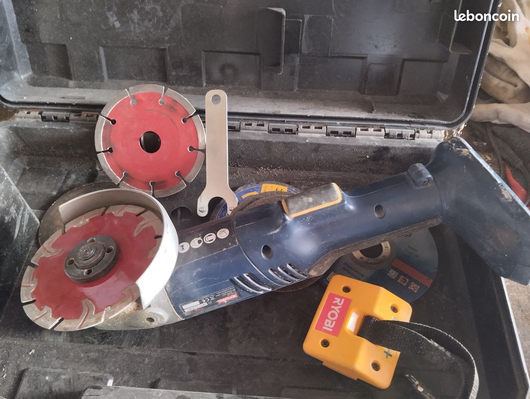 Meuleuse Ø115 mm RYOBI, sans batterie (image 1)