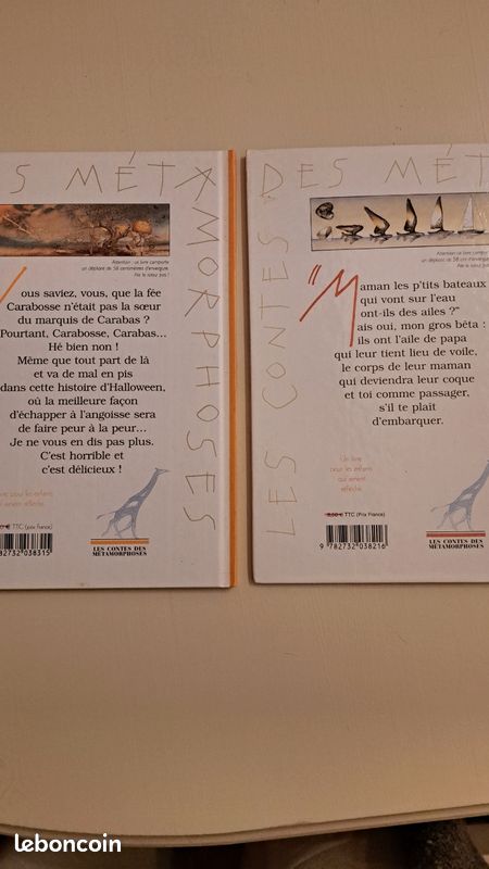 Lot livres les contes de métamorphose (image 3)