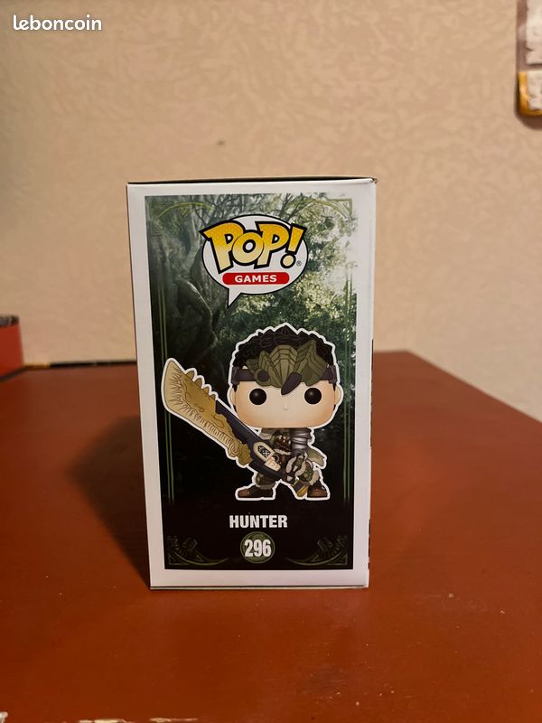 Figurine Funko Pop Chasseur/Hunter #296 Monster Hunter – très bon état – Prix négociable (image 3)