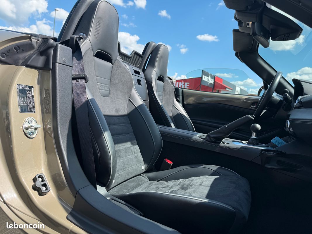 MX-5 Roadster 2.0L SKYACTIV-G 184 ch Homura - 1ère Main - Siège Recaro (image 4)