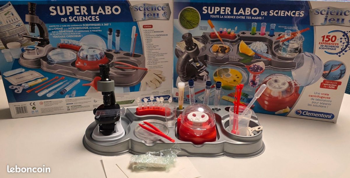 Super labo de sciences Clementoni - Jeux & Jouets