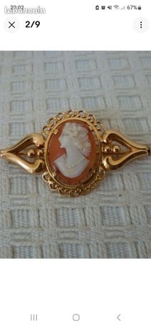 Lot De 3 Petits Camées Anciens - Pour Création De Bijoux (broche Ou Pendentif)