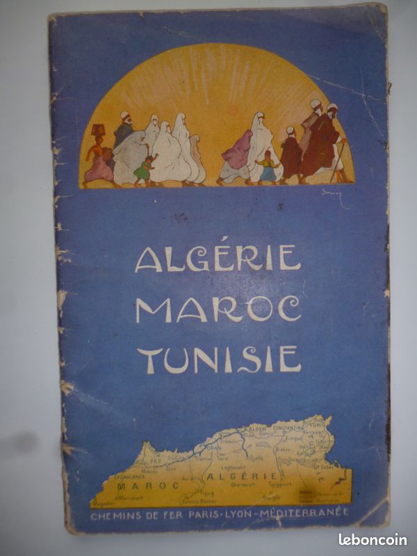 Agenda PLM 1930 Algérie-Tunisie-Maroc - Édition Originale Reliée, 304 Pages - Très Bon état