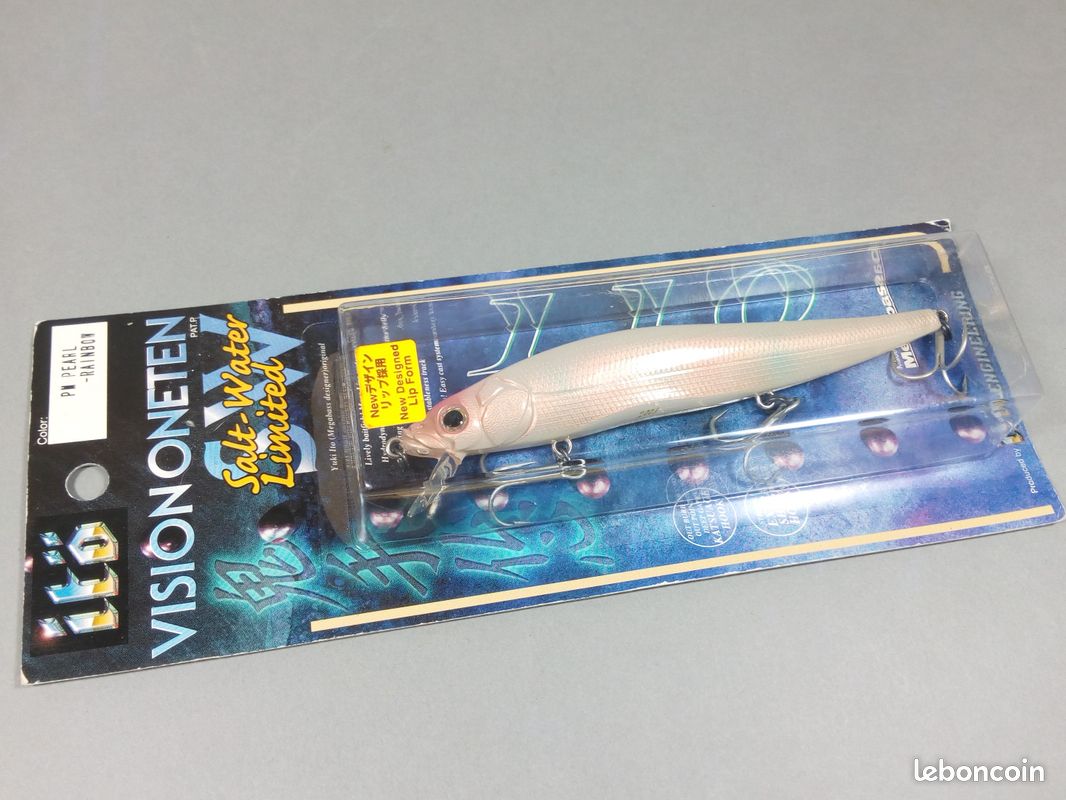 Leurre Megabass Vision 110 Oneten - Cosmic Shad - Flottant Lent - Neuf