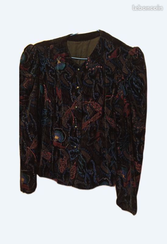 VESTE velour Spencer taille 42 (image 1)